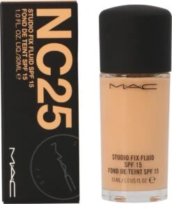 MAC Cosmetics Studio Fix Fluid Foundation - NC25 29 MAC Cosmetics Studio Fix Fluid Foundation - NC25 -Cosmeticawinkel 1011x1200 1