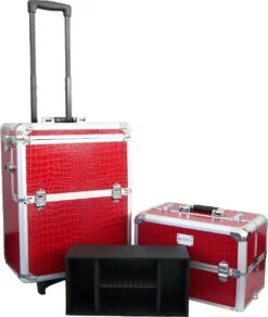 Veronica NAIL-PRODUCTS Aluminium Nagel Trolley 3 In 1 CROCO ROOD, Pedicure, Manicure. Ook Als Sinterklaas Trolley, Trolly, Koffer! 13 Veronica NAIL-PRODUCTS Aluminium Nagel Trolley 3 In 1 CROCO ROOD, Pedicure, Manicure. Ook Als Sinterklaas Trolley, Trolly, Koffer! -Cosmeticawinkel 1015x1200 1