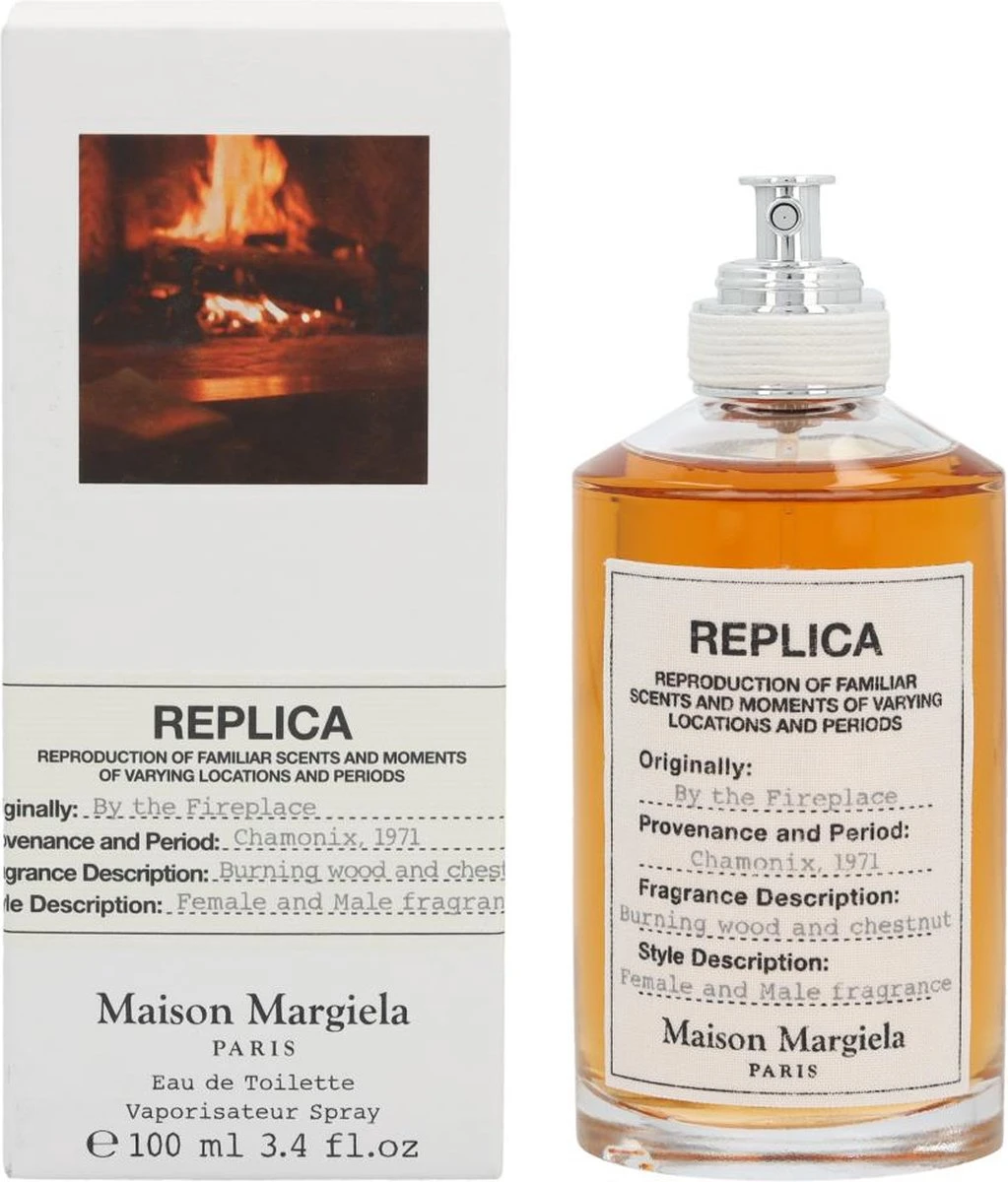 Maison Margiela - Replica By The Fireplace - Eau De Toilette - 100Ml 4 Maison Margiela - Replica By The Fireplace - Eau De Toilette - 100Ml - Afbeelding 2