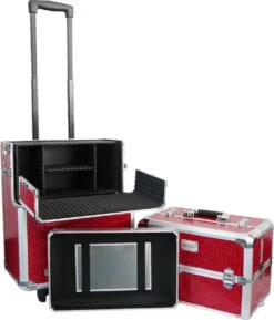 Veronica NAIL-PRODUCTS Aluminium Nagel Trolley 3 In 1 CROCO ROOD, Pedicure, Manicure. Ook Als Sinterklaas Trolley, Trolly, Koffer! 12 Veronica NAIL-PRODUCTS Aluminium Nagel Trolley 3 In 1 CROCO ROOD, Pedicure, Manicure. Ook Als Sinterklaas Trolley, Trolly, Koffer! -Cosmeticawinkel 1027x1200 7