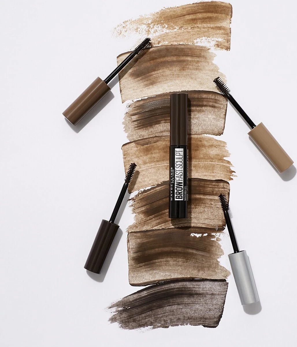 Maybelline Brow Fast Sculpt - 02 Soft Brown - Bruine Wenkbrauwgel 6 Maybelline Brow Fast Sculpt - 02 Soft Brown - Bruine Wenkbrauwgel - Afbeelding 4