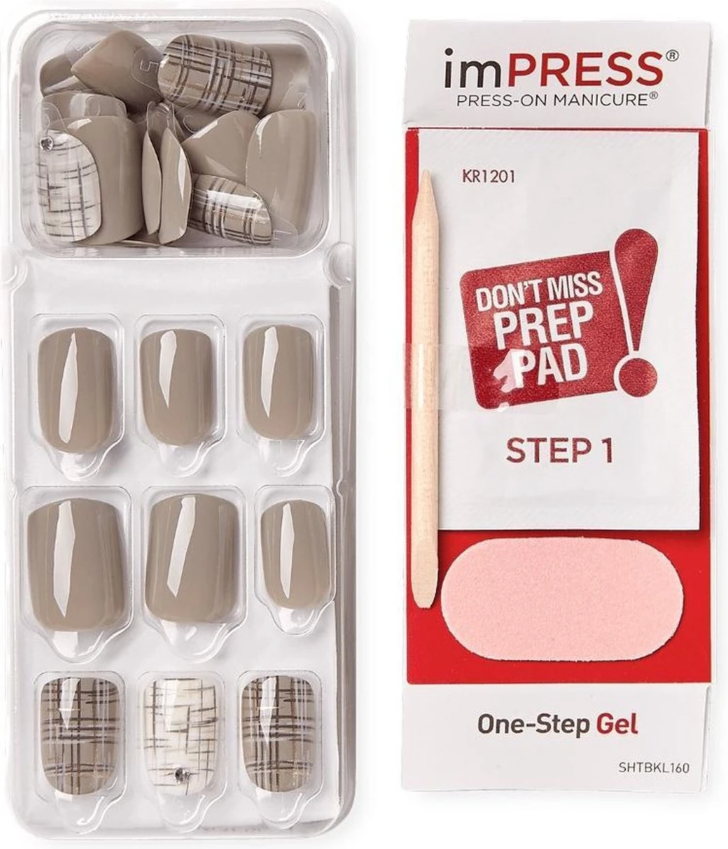 Kiss ImPRESS Press-on Manicure Boss Lady- Kunstnagels - Nagels - Press On Nails - Plaknagels - Nepnagels - 30 Stuks - Beste Kwaliteit 4 Kiss ImPRESS Press-on Manicure Boss Lady- Kunstnagels - Nagels - Press On Nails - Plaknagels - Nepnagels - 30 Stuks - Beste Kwaliteit - Afbeelding 2
