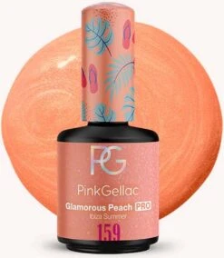 Pink Gellac - Glamorous Peach - Gellak - Vegan - Oranje - Glanzend - 15ml -Cosmeticawinkel 1043x1200 5