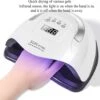 Professionele 180W LED Nageldroger Lamp - Gel Nagel Droger - 180W De Sterkste Nagellamp Op De Markt - Geschikt Voor Elke Nagel, Sneller Droger Voor Gel Polish Nail Apparatuur Automatische Sensor Nail Art Gereedschap Voor Vingernagel En Teennagel 1 Professionele 180W LED Nageldroger Lamp - Gel Nagel Droger - 180W De Sterkste Nagellamp Op De Markt - Geschikt Voor Elke Nagel, Sneller Droger Voor Gel Polish Nail Apparatuur Automatische Sensor Nail Art Gereedschap Voor Vingernagel En Teennagel -Cosmeticawinkel 1046x1200