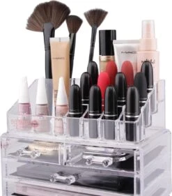Beauty Attraction Make Up Organizer – Opbergdoos – Nagellak – Organizer 22 X 2,12 X 5,8 CM – 24 X 15 X 11 CM – Transparant 20 Beauty Attraction Make Up Organizer – Opbergdoos – Nagellak – Organizer 22 X 2,12 X 5,8 CM – 24 X 15 X 11 CM – Transparant -Cosmeticawinkel 1055x1200 4