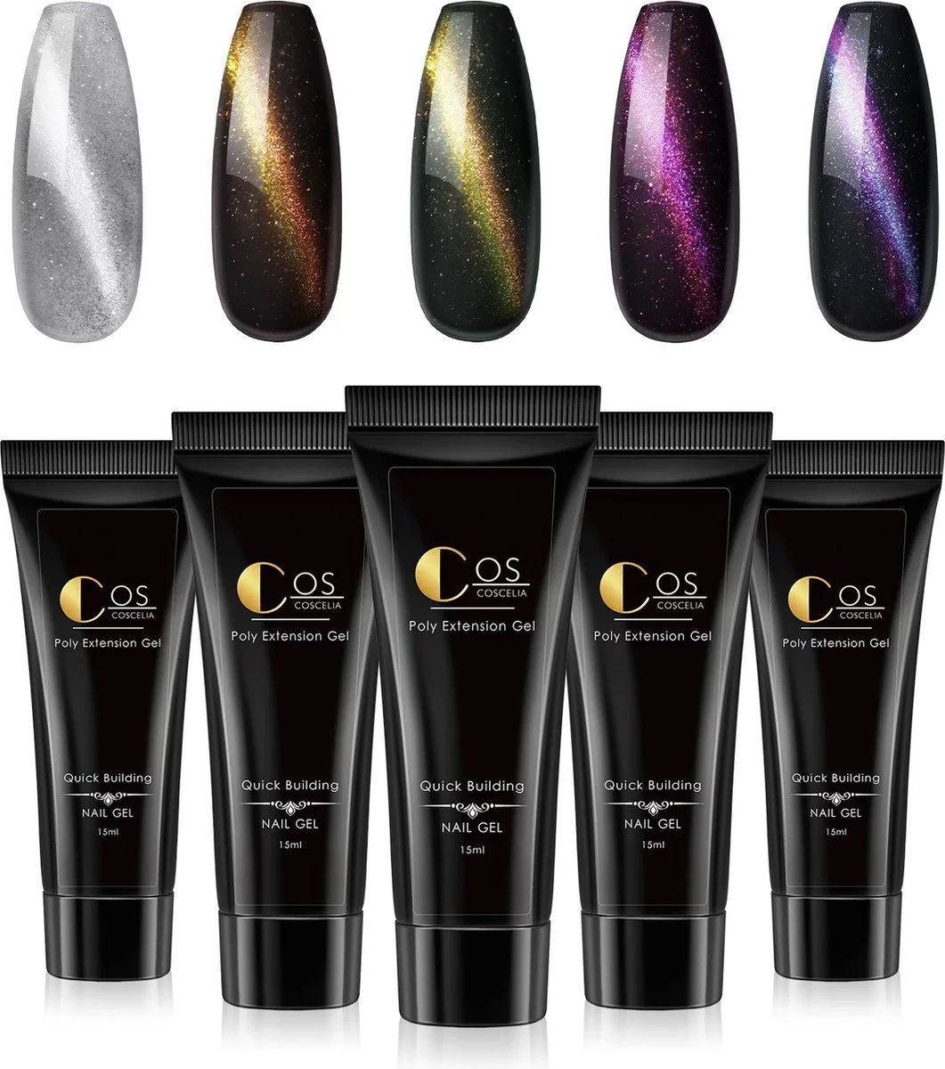 Polygel- 5+1 KLEUREN SET- Polygel Kit- Polygel Nagels- Polygel Kleuren 3 Polygel- 5+1 KLEUREN SET- Polygel Kit- Polygel Nagels- Polygel Kleuren