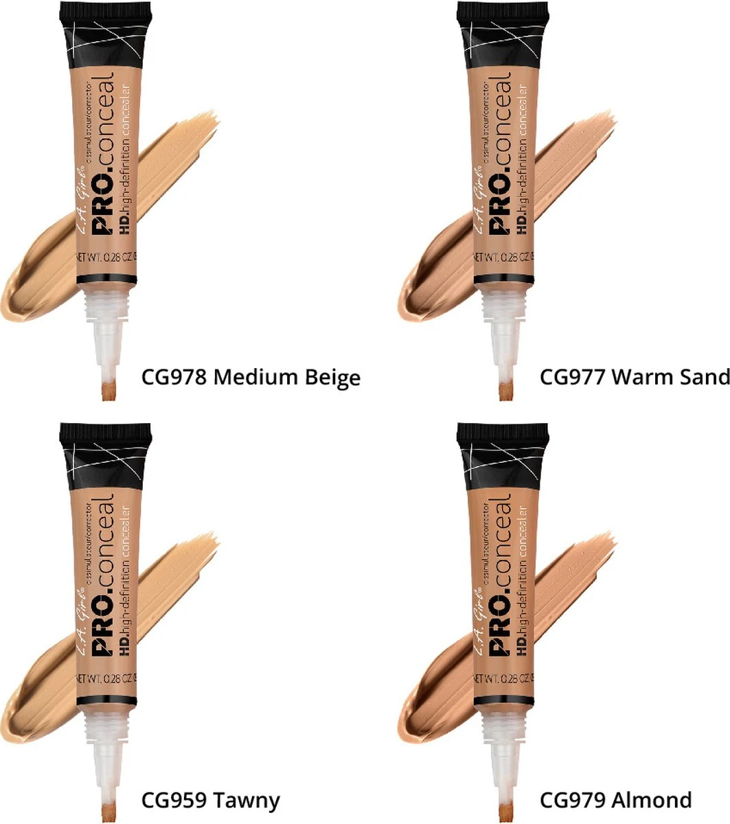 LA Girl - HD PRO Concealer - Dark Cocao 8 LA Girl - HD PRO Concealer - Dark Cocao - Afbeelding 6