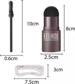 Wenkbrauw Stempel- Poeder - Herbruikbaar - Donker Bruin - Wenkbrauwstempel- Inclusief Sjablonen - Natuurlijke Kleur- Vegan | Eyebrow Powder | Cadeau Voor Haar 13 Wenkbrauw Stempel- Poeder - Herbruikbaar - Donker Bruin - Wenkbrauwstempel- Inclusief Sjablonen - Natuurlijke Kleur- Vegan | Eyebrow Powder | Cadeau Voor Haar -Cosmeticawinkel 1065x1200 4