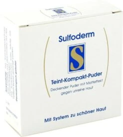 Sulfoderm S Teint Compact - Make-up Poeder 6 Sulfoderm S Teint Compact - Make-up Poeder -Cosmeticawinkel 1072x1200