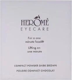 Herome Eye Care Wenkbrauw Poeder Donkerbruin - Compact Brow Powder Dark Brown - Waterproof Verrijkt Met Panthenol - Volumineuze Wenkbrauwen -Cosmeticawinkel 1085x1200 3