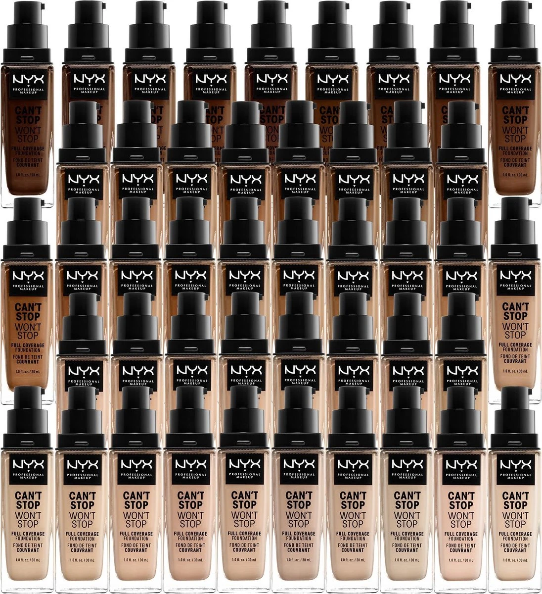NYX Professional Makeup Can't Stop Won't Stop Foundation - Vanilla CSWSF06 - Full Coverage 8 NYX Professional Makeup Can't Stop Won't Stop Foundation - Vanilla CSWSF06 - Full Coverage - Afbeelding 6