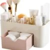 Make-Up Organizer Met Lade – Roze – Geschikt Voor Kwasten, Make-Up Producten & Wattenschijfjes -Cosmeticawinkel 1099x1200 4
