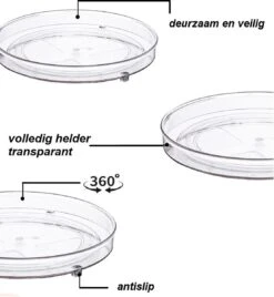 Make Up Organizer - 360° Draaibare Plateau - Make Up - Organizer - Orderner 11 Make Up Organizer - 360° Draaibare Plateau - Make Up - Organizer - Orderner -Cosmeticawinkel 1108x1200 3