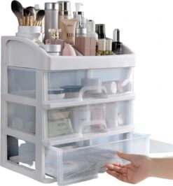 Make Up Organizer Met Lade - Cosmetica Opbergdoos - Sieradendoos - Beauty 12 Make Up Organizer Met Lade - Cosmetica Opbergdoos - Sieradendoos - Beauty -Cosmeticawinkel 1113x1200 3