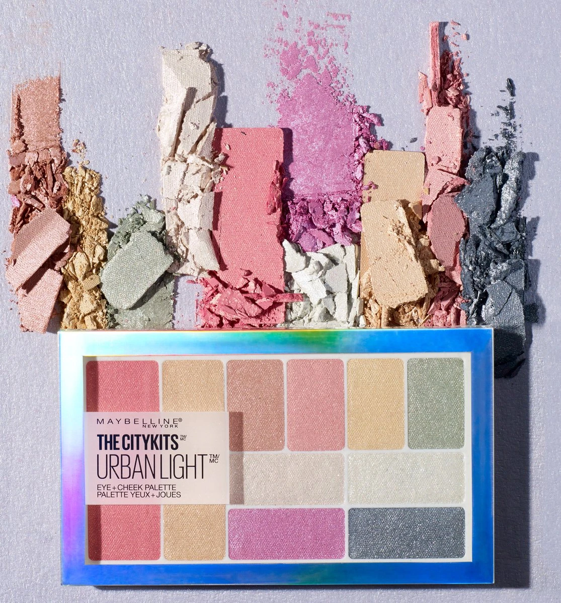 Maybelline The City Kits Urban Light Eye + Cheek Palette 6 Maybelline The City Kits Urban Light Eye + Cheek Palette - Afbeelding 4