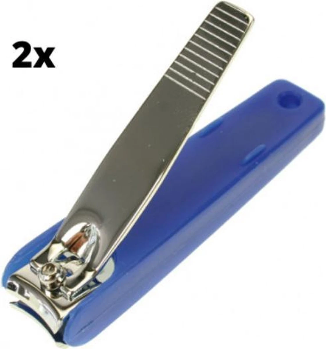 Orange85 Nagelknippers RVS 2 Stuks - Vingers & Tenen - Blauw 3 Orange85 Nagelknippers RVS 2 Stuks - Vingers & Tenen - Blauw