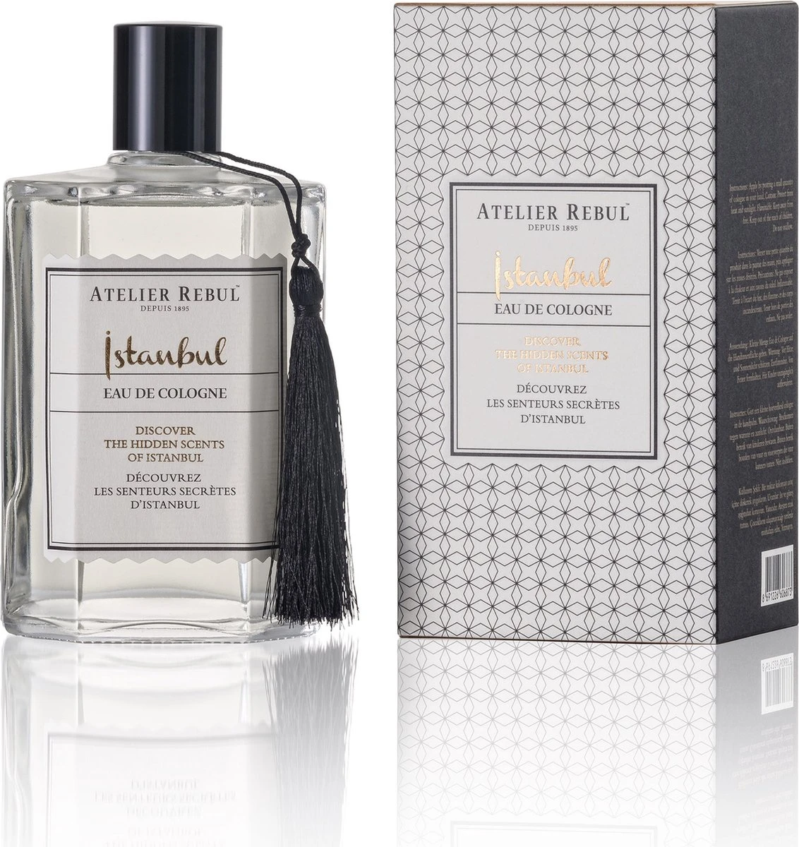 Istanbul Eau De Cologne Atelier Rebul (250ml) - Kruidige Geur - Unisex 3 Istanbul Eau De Cologne Atelier Rebul (250ml) - Kruidige Geur - Unisex