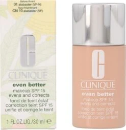 Clinique Even Better Foundation - CN 10 Alabaster - Met SPF 15 -Cosmeticawinkel 1166x1200 1