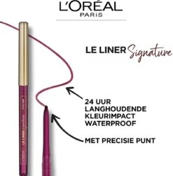 L’Oréal Paris Le Liner Signature Oogpotlood - 04 Gold Velvet – Goud - Waterproof 18 L’Oréal Paris Le Liner Signature Oogpotlood - 04 Gold Velvet – Goud - Waterproof -Cosmeticawinkel 1174x1200 4