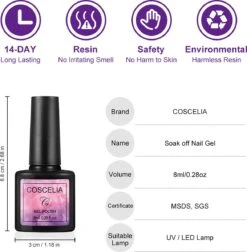 10 Kleuren Gellak - Gel Nagellak - Gellakset - Nagelset - Manicureset - 10 Kleuren Gel Polish - Gelnagels - Nagellak - Gelnagel Kit -Cosmeticawinkel 1174x1200 5