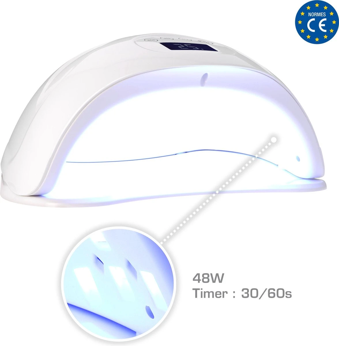 MEANAIL® Sunshine -UV LED Lamp - 48w - Nageldroger - Gel Nagellak 5 MEANAIL® Sunshine -UV LED Lamp - 48w - Nageldroger - Gel Nagellak - Afbeelding 3