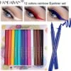 HANDAIYAN 12 Kleuren Mat Sneldrogend Niet Gemakkelijk Uit Te Vegen Kleur Eyeliner Set Make-up Show 1 HANDAIYAN 12 Kleuren Mat Sneldrogend Niet Gemakkelijk Uit Te Vegen Kleur Eyeliner Set Make-up Show -Cosmeticawinkel 1179x1200 2