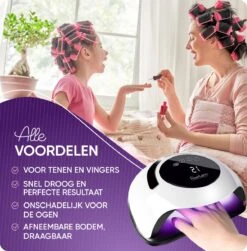 Rostem 120W LED Nageldroger Lamp - UV Lamp - Geschikt Voor Elke Nagel Gellak - 120W -Cosmeticawinkel 1180x1200 4