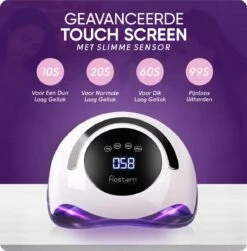 Rostem 120W LED Nageldroger Lamp - UV Lamp - Geschikt Voor Elke Nagel Gellak - 120W -Cosmeticawinkel 1180x1200 5