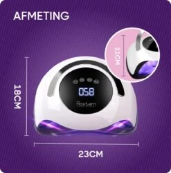 Rostem 120W LED Nageldroger Lamp - UV Lamp - Geschikt Voor Elke Nagel Gellak - 120W -Cosmeticawinkel 1180x1200 8