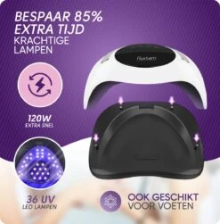 Rostem 120W LED Nageldroger Lamp - UV Lamp - Geschikt Voor Elke Nagel Gellak - 120W -Cosmeticawinkel 1180x1200 9