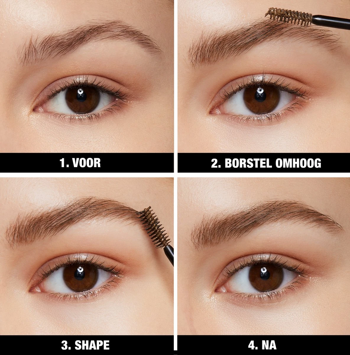 Maybelline Brow Fast Sculpt - 02 Soft Brown - Bruine Wenkbrauwgel 8 Maybelline Brow Fast Sculpt - 02 Soft Brown - Bruine Wenkbrauwgel - Afbeelding 6