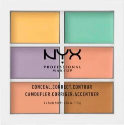 NYX Professional Makeup - 3C Palette - Color Correcting Concealer -Cosmeticawinkel 1184x1200