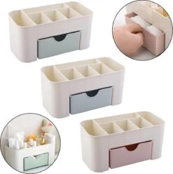 IBright Make-Up Organizer Met Lade - Cosmetica Opbergdoos - Bureau Organizer - Blauw 9 IBright Make-Up Organizer Met Lade - Cosmetica Opbergdoos - Bureau Organizer - Blauw -Cosmeticawinkel 1193x1200 11