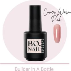 GUAPÀ® BIAB Builder Gel In A Bottle | BIAB Nagellak | Gelnagels Starterspakket | Nagellak | Gellak | Builder Gel | 15 Ml Cover Warm Pink
