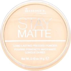Rimmel London Stay Matte Pressed Powder - 001 Transparent - Powder -Cosmeticawinkel 1195x1200 3