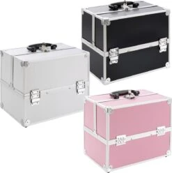 AREBOS Cosmeticakoffer Beauty Case Multikoffer 15 L Roze 16 AREBOS Cosmeticakoffer Beauty Case Multikoffer 15 L Roze -Cosmeticawinkel 1197x1200 26