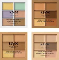 NYX Professional Makeup - 3C Palette - Color Correcting Concealer -Cosmeticawinkel 1197x1200 5