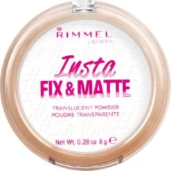 Rimmel London Insta Fix & Matte Make-uppoeder - 01 Clear -Cosmeticawinkel 1198x1200 10