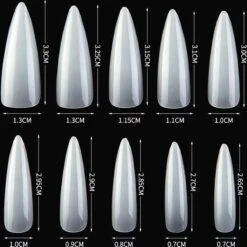 Transparante Nepnagels | Set Van 100 Stuks Plak Nagels | Verschillende Maten | Sparkolia -Cosmeticawinkel 1198x1200 29