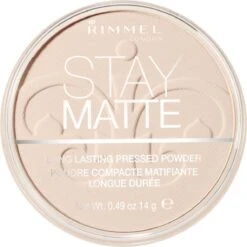 Rimmel London Stay Matte Pressed Powder - 001 Transparent - Powder -Cosmeticawinkel 1198x1200 7