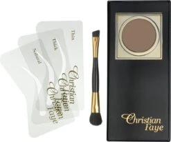 Christian Faye Irid Brown - Bruin - Wenkbrauwpoeder -Cosmeticawinkel 1200x1003 3