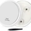6 Inch, 20 X Vergrotende Spiegel Met Zuignappen, Gebruik Voor Make-up Applicatie, Pincet En Mee-eter/onzuiverheid, Transparant 2 6 Inch, 20 X Vergrotende Spiegel Met Zuignappen, Gebruik Voor Make-up Applicatie, Pincet En Mee-eter/onzuiverheid, Transparant -Cosmeticawinkel 1200x1007 3