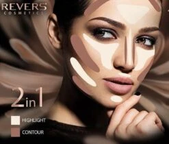 REVERS® Pro Contour DUO Stick #02 Medium -Cosmeticawinkel 1200x1021