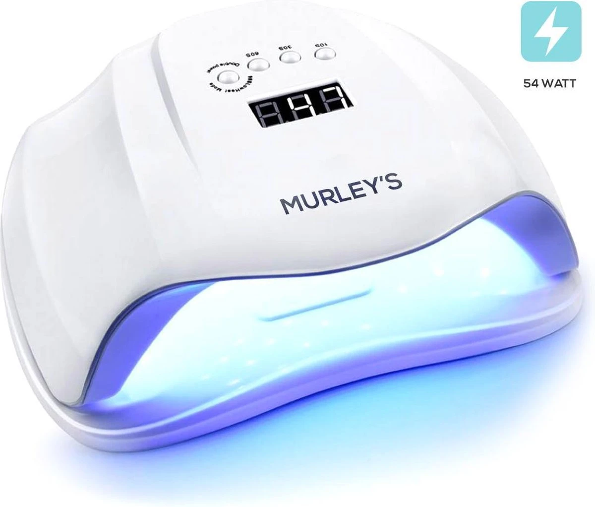 Murley’s Pro Dual Nagellamp Gellak Nageldroger - UV LED Nagel Lamp - 54 Watt - 36 LED’s 3 Murley’s Pro Dual Nagellamp Gellak Nageldroger - UV LED Nagel Lamp - 54 Watt - 36 LED’s