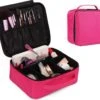 Make-up Koffer - Cosmetica Koffer - Visagie Opbergtas - Beauty Organizer Met Verstelbare Vakken - Roze 2 Make-up Koffer - Cosmetica Koffer - Visagie Opbergtas - Beauty Organizer Met Verstelbare Vakken - Roze -Cosmeticawinkel 1200x1024 3