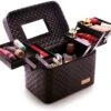 Make Up Koffer En Organizer - Beautycase Met Spiegel - Dames - Cosmetica En Visagie - Zwart -Cosmeticawinkel 1200x1029 2