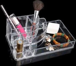 Five® Make Up Organiser Transparant - Transparant - Sorteervakken -Cosmeticawinkel 1200x1049 2