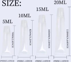 Merkloos Lege Lipgloss Tube 15ml 10 Stuks DIY Gloss Buizen Lege Flesjes -Cosmeticawinkel 1200x1053
