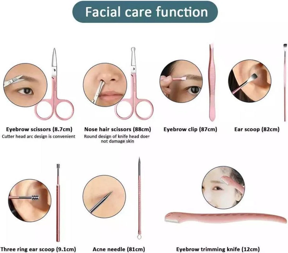 Luxe 18-delige Manicure Set - Manicure Pedicure Set- Nagelverzorging- Met Opbergetui 8 Luxe 18-delige Manicure Set - Manicure Pedicure Set- Nagelverzorging- Met Opbergetui - Afbeelding 6