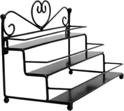 Confibel Nagellak Organizer - Nagellak Flesjes Houder - Essentiële Oliën Organizer - Rek Voor Flesjes - Wanddecoratie - Zwart -Cosmeticawinkel 1200x1073 2